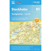 61 Stockholm Sverigeserien 1:50 000